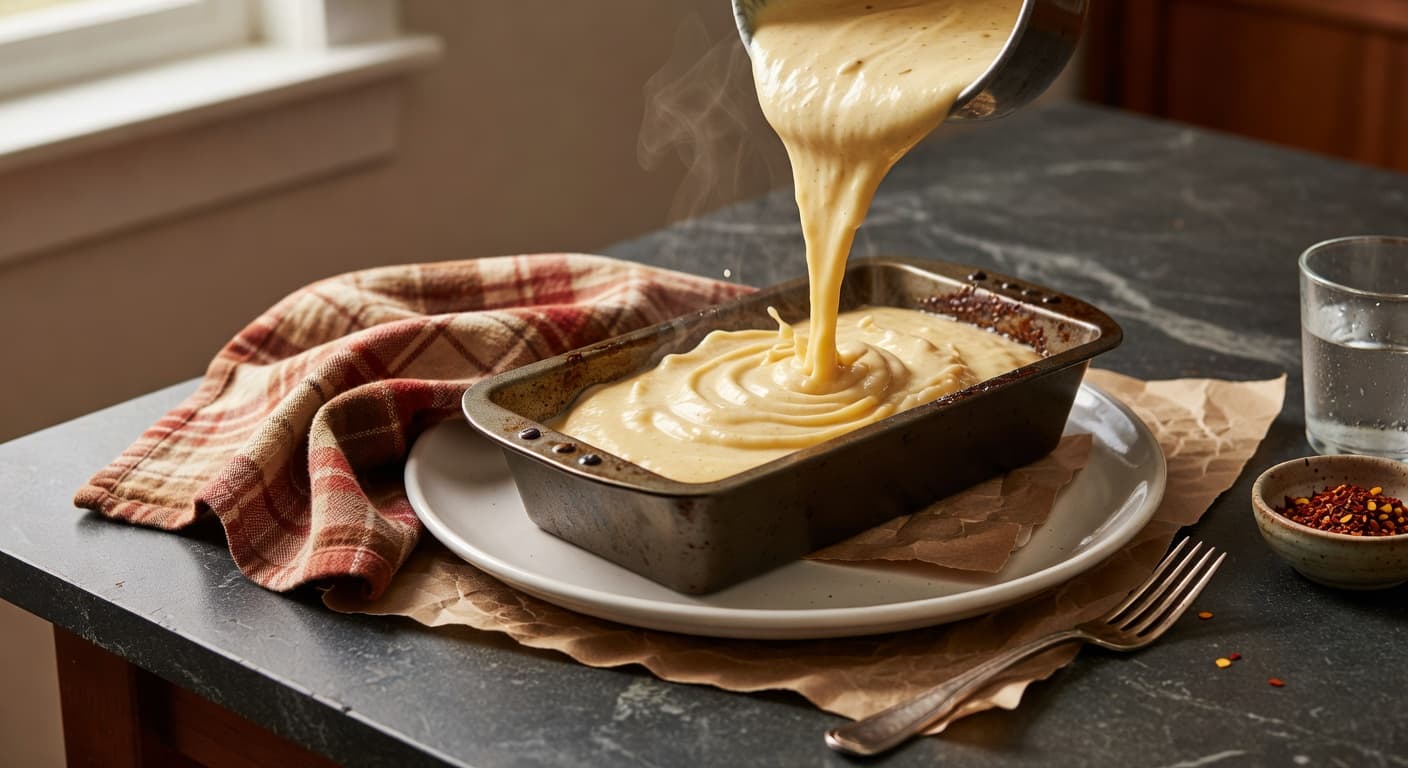 Pour the batter into prepared loaf pan and bake for 45-55 minutes until a toothp while preparing Best Banana Bread Recipe