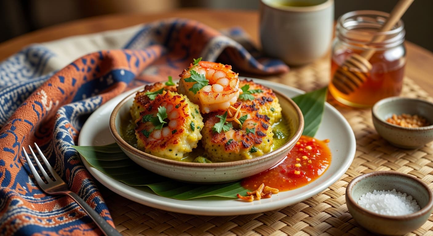 Thai Green Curry Shrimp Cakes Recipe | Quick & Easy