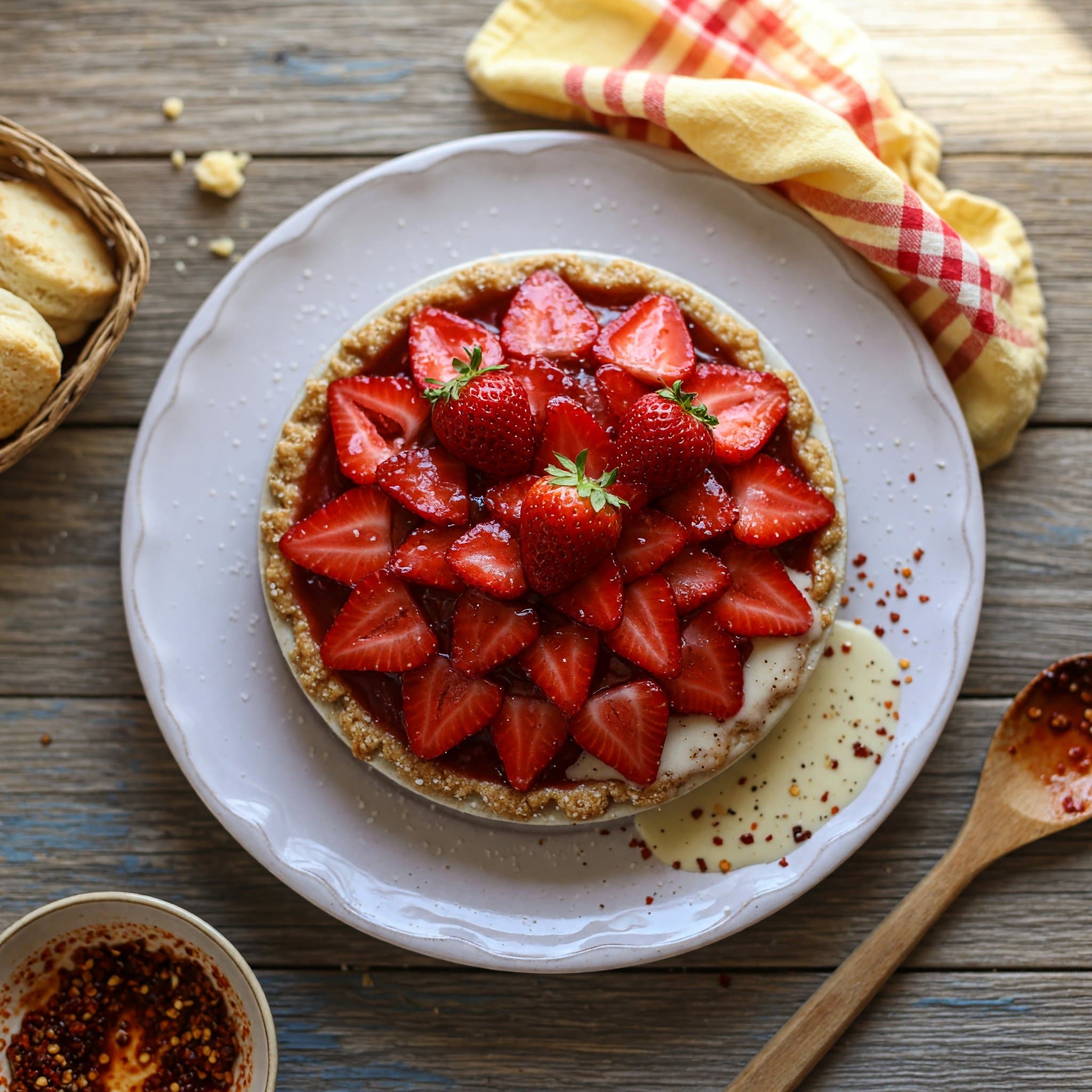 Strawberry Pie Recipe - Easy 5-Ingredient Dessert